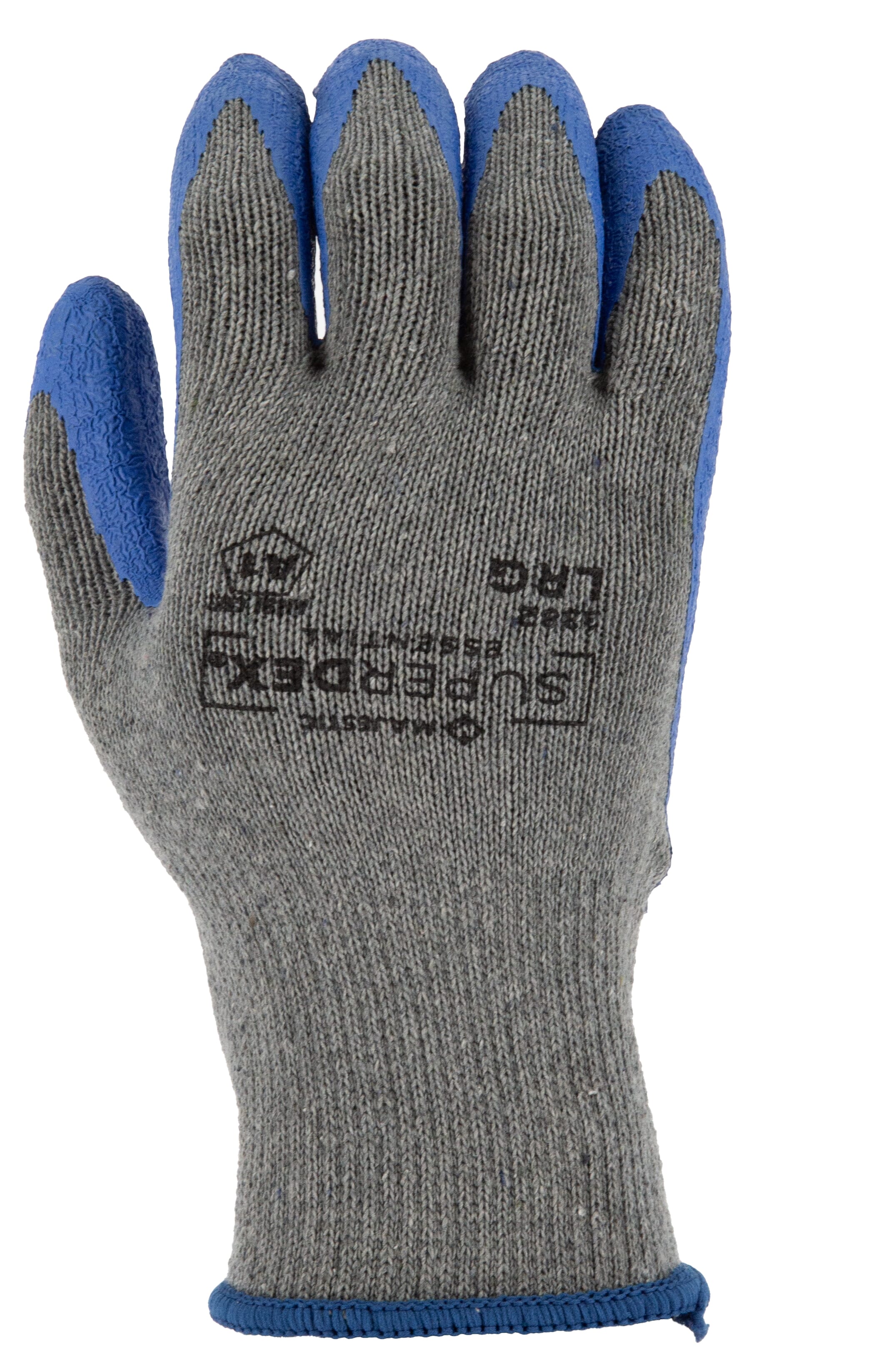 【タグ付未使用】SoftMachine GEOMETRIC GLOVE M-Safe Grip Glove with Wrinkled Latex Palm on Cotton/Poly Liner